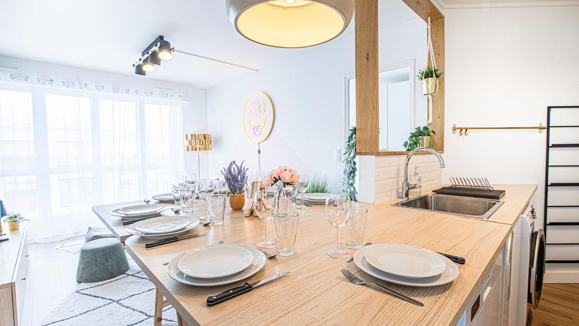 Le Joyeux - Ideal Groupe - Parking Gratuit Troyes Exterior foto